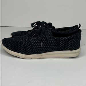 TOMS Women's Del‎ Rey Sneakers black sz 8
